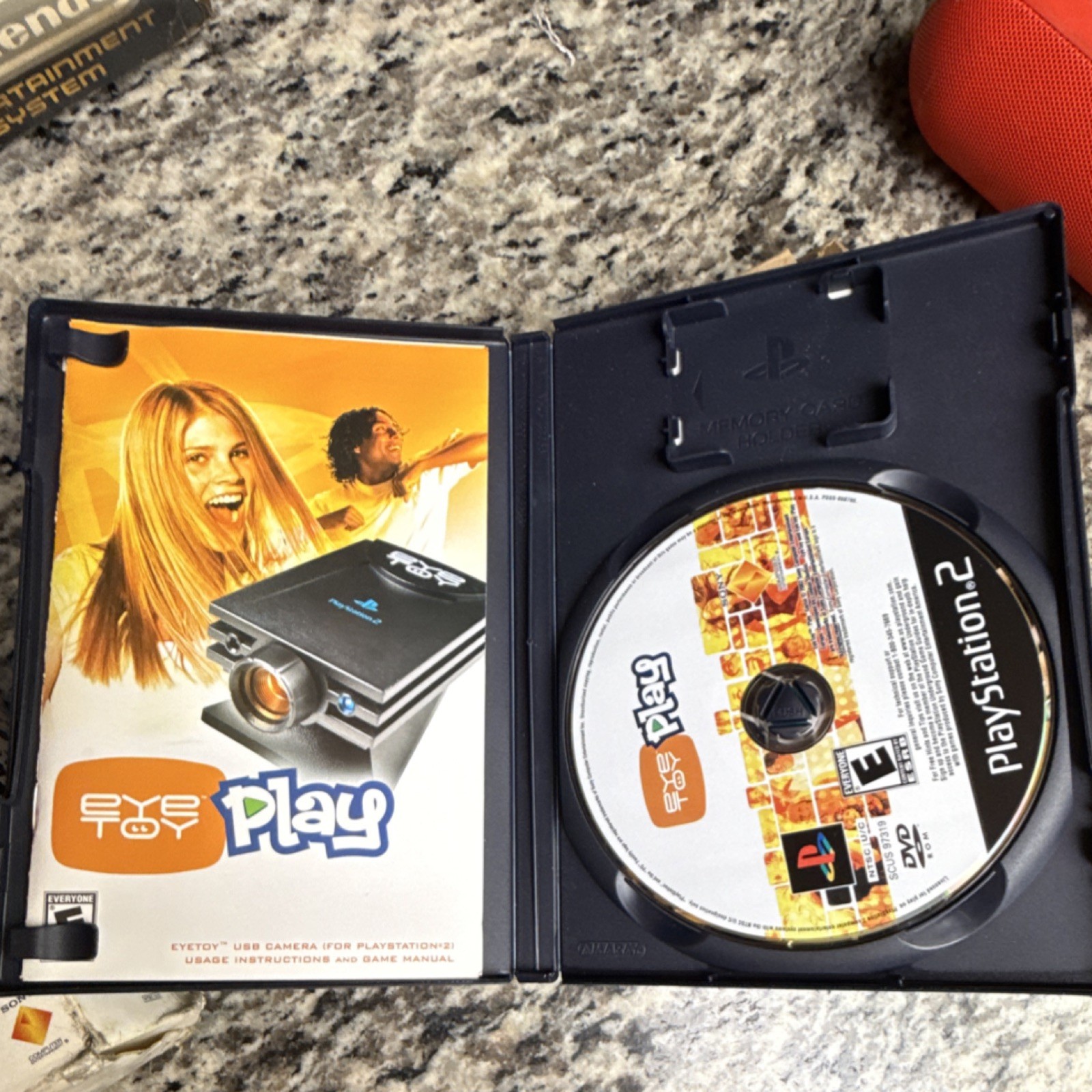Sony EyeToy Motion Camera for PlayStation 2 with EyeToy Play Game, Black
