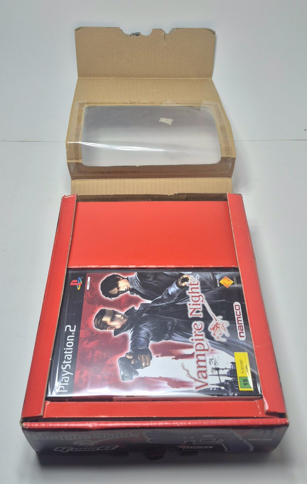​Vampire Night G-Con 2 Lightgun Bundle PS2 PAL Brand New In Box Namco Sony VGC