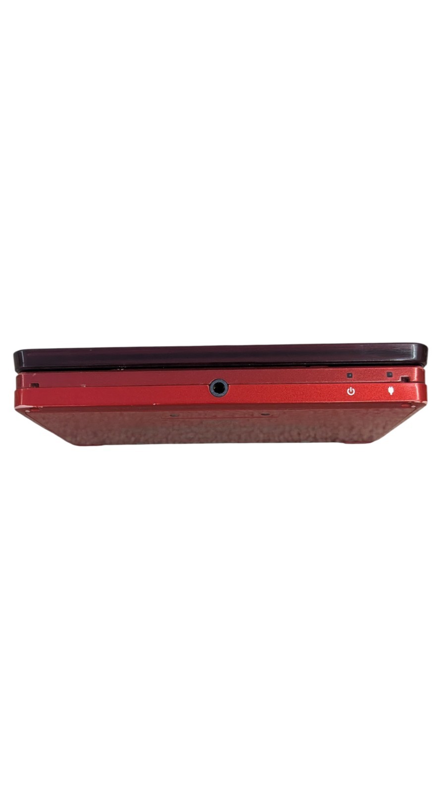 Nintendo 3DS Handheld System BUNDLE – Flame Red + Charger, Carry Case, 5 Games