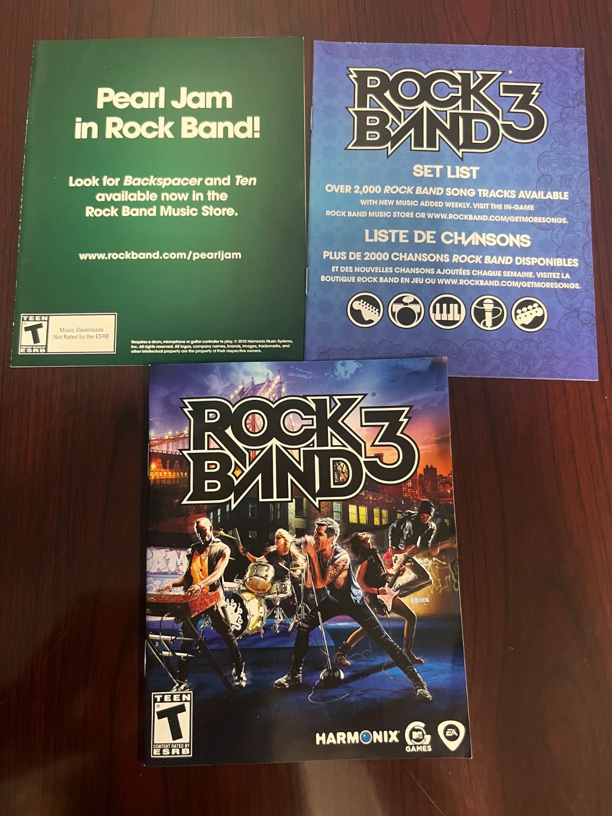 Rock Band 3 PS3 Sony PlayStation 3 CIB Complete with Manual Clean copy! TESTED