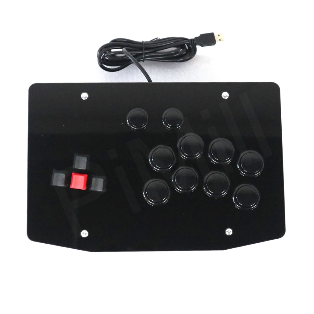 RAC-J500K Keyboard Arcade Fight Stick Game Controller Joystick for PC USB US STK