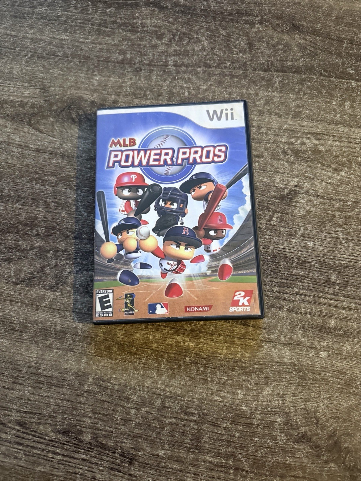 MLB Power Pros (Nintendo Wii, 2007) No Manual! Tested & Working!