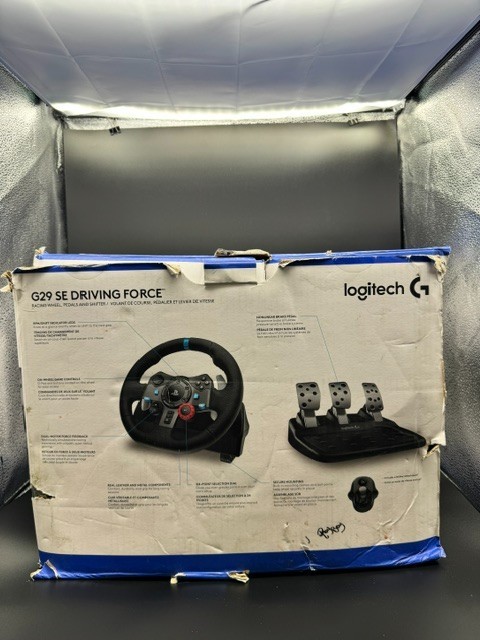 Logitech G29 SE Driving Force PS5/PS4/PS3 – Open Box – Unused – All Works AS-IS
