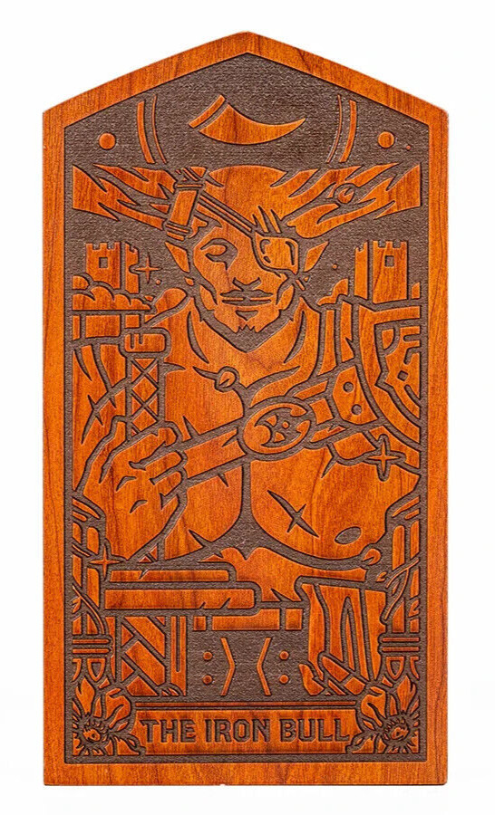 BioWare Officially Licensed Dragon Age Iron Bull Necklace Scroll Romance Bundle