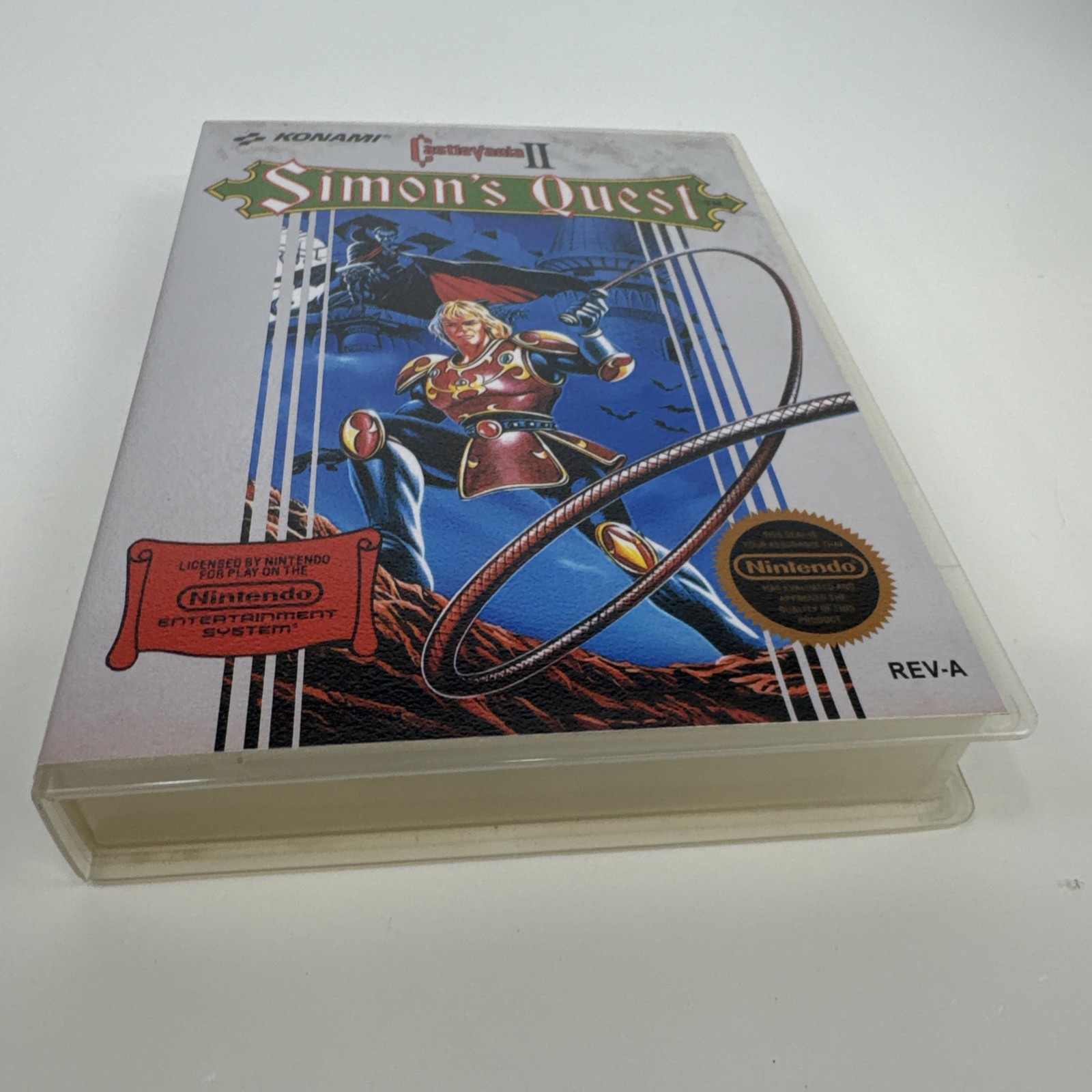 Protective Display Case for Nintendo NES Cartridges (Rental Case) Game/Manual S