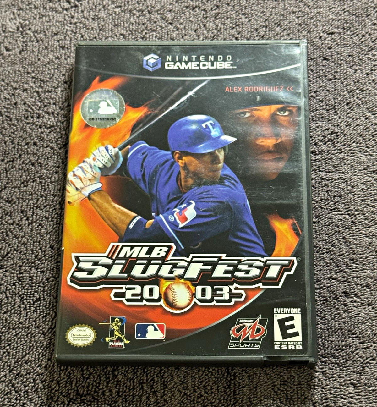 MLB SlugFest 2003 Midway Baseball Sports Nintendo GameCube Manual NTSC-U/C E