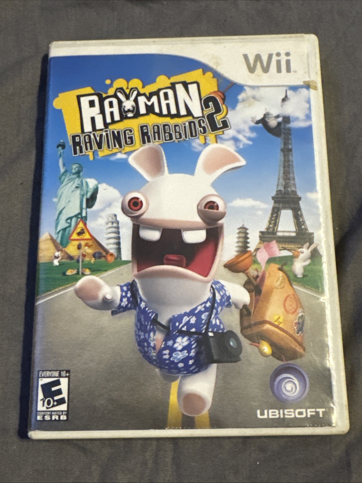 Rayman: Raving Rabbids 2 – Nintendo Wii – Good Condition CIB Complete NTSC