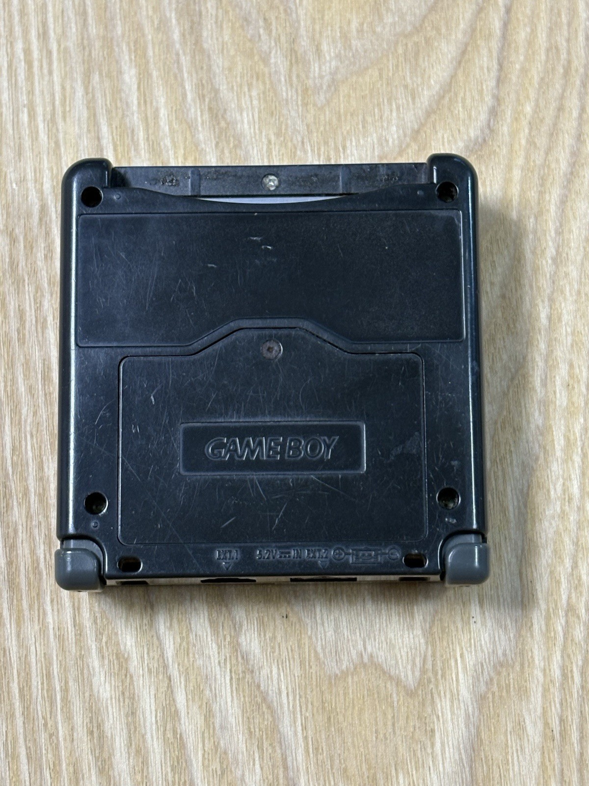 Nintendo Game Boy Advance SP AGS-001 Onyx Black Console Only Tested Working