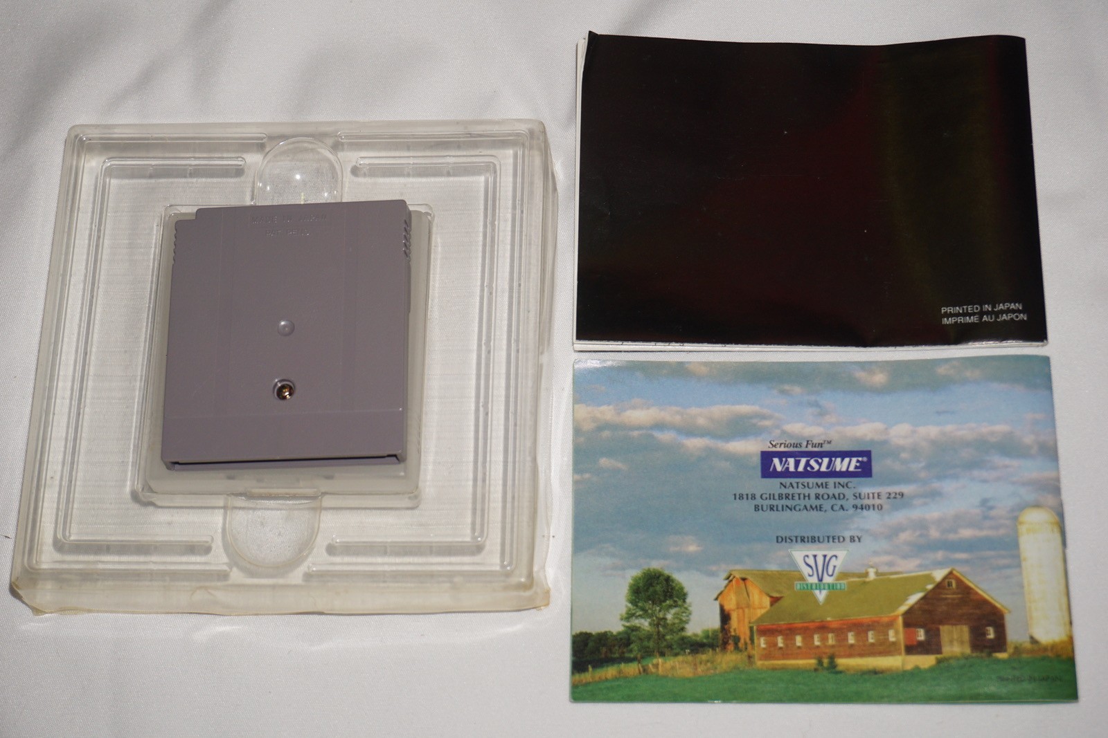 Harvest Moon (Nintendo Game Boy Game Boy) Complete in Box CIB