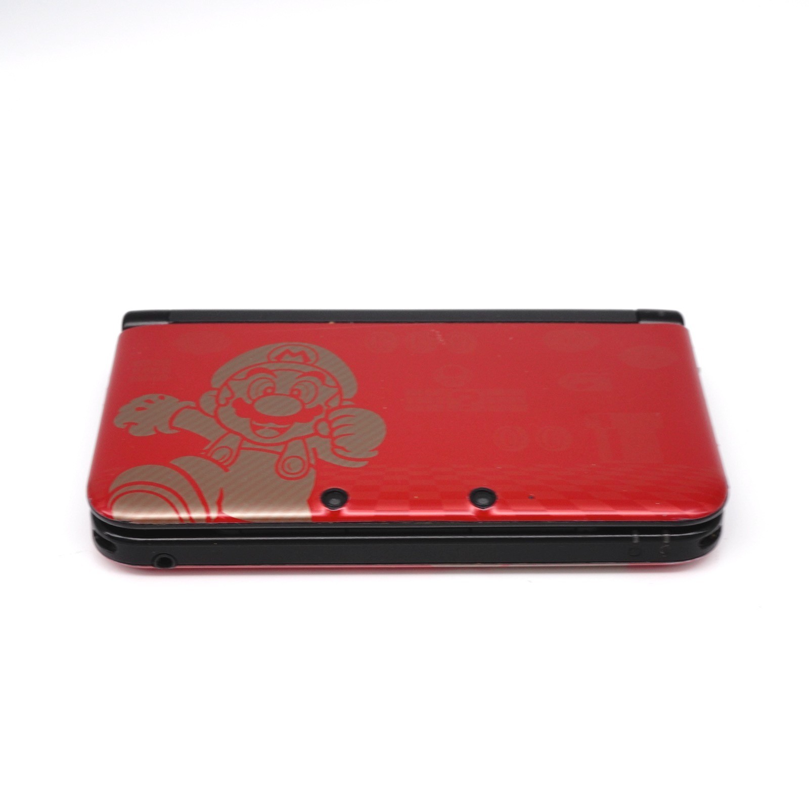 Nintendo 3DS XL Red Mario Gold Edition Game Console + extras (USA)