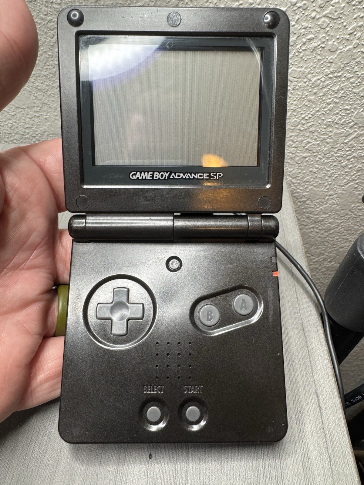 Nintendo Game Boy Advance SP Handheld System – GBA SP Onyx Black AGS 001