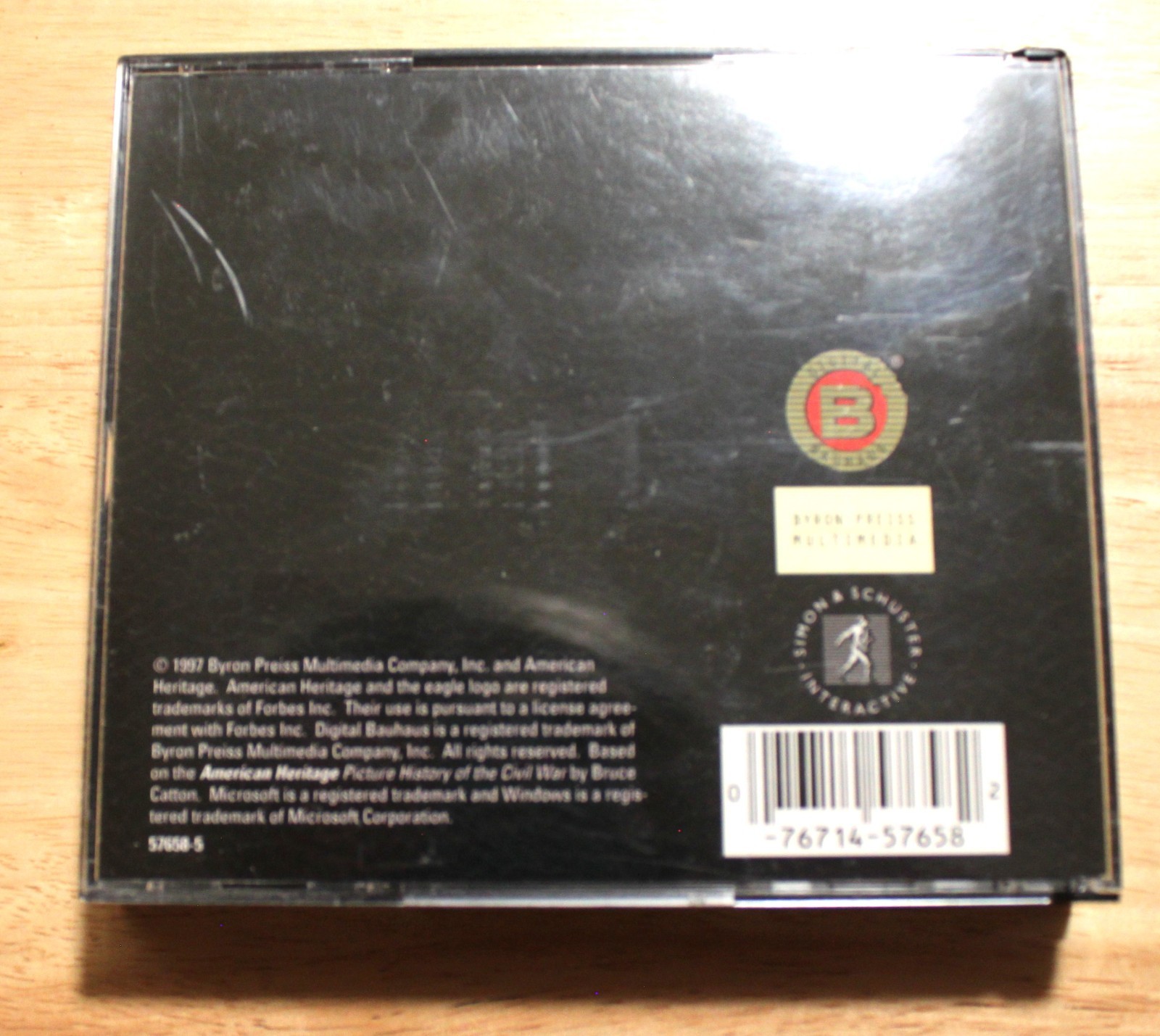 1997 American Heritage Multimedia LINCOLN and THE CIVIL WAR ~ Windows