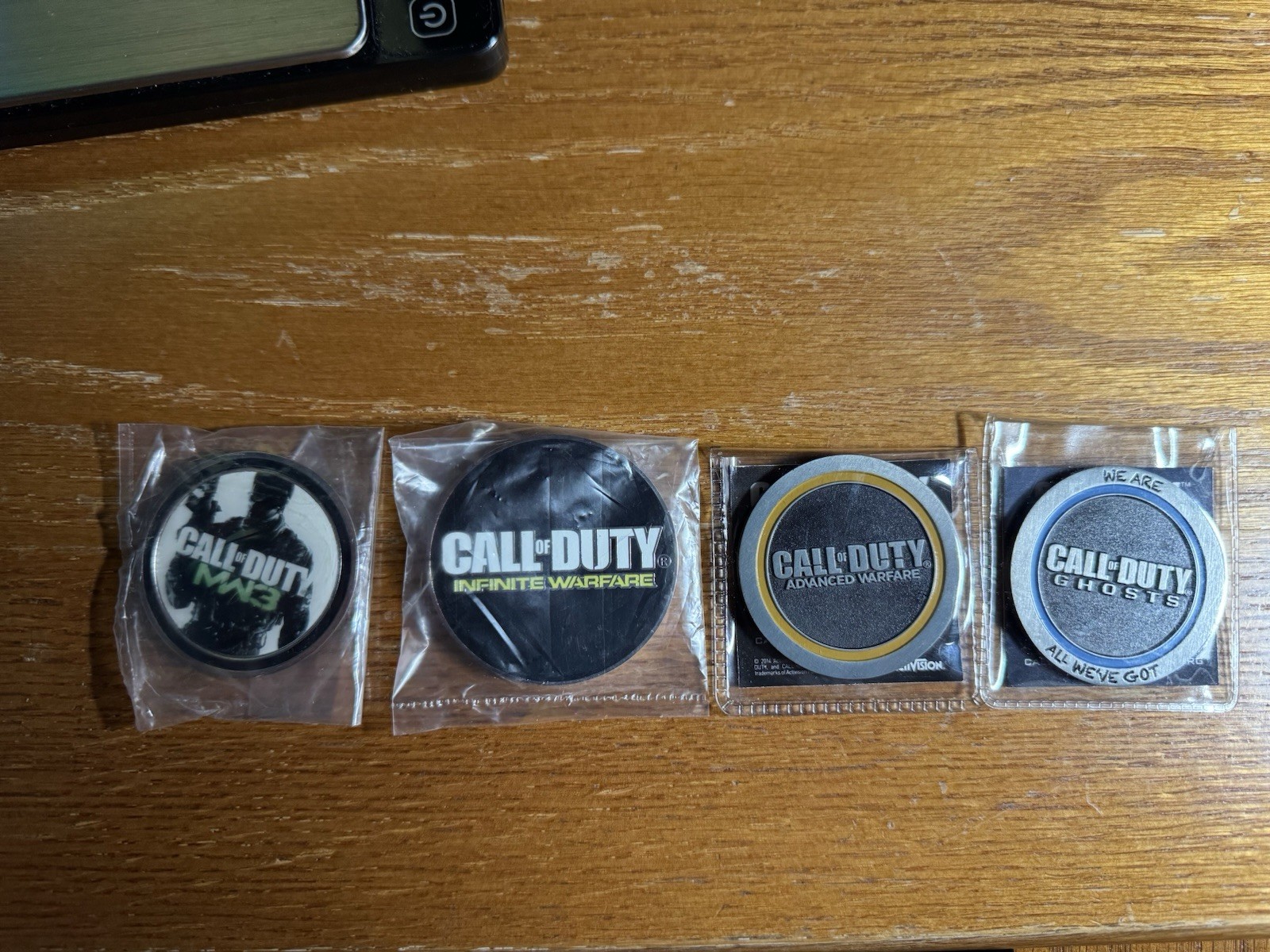 INSANELY RARE! Call of Duty Military Challenge Coins Token Promo Bundle