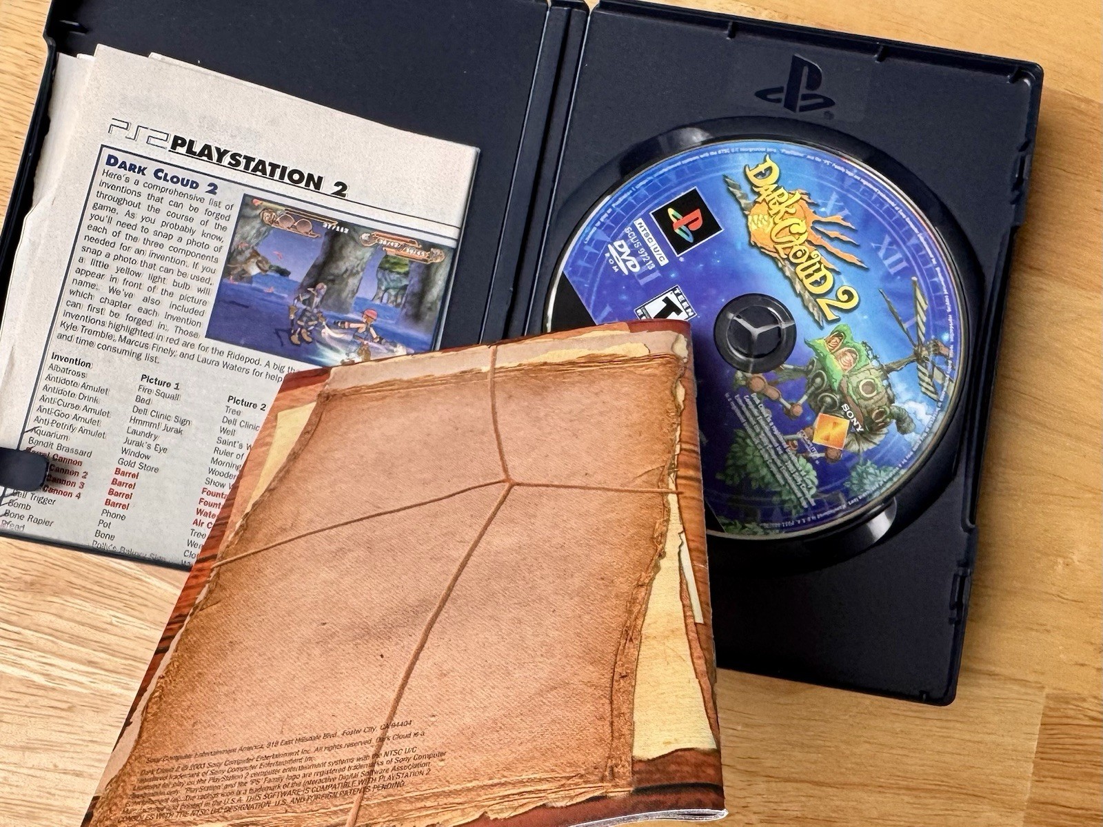 Dark Cloud 2 for PS2 (Level 5, 2003); CIB (Game, Case, & Manual w/ Registration)