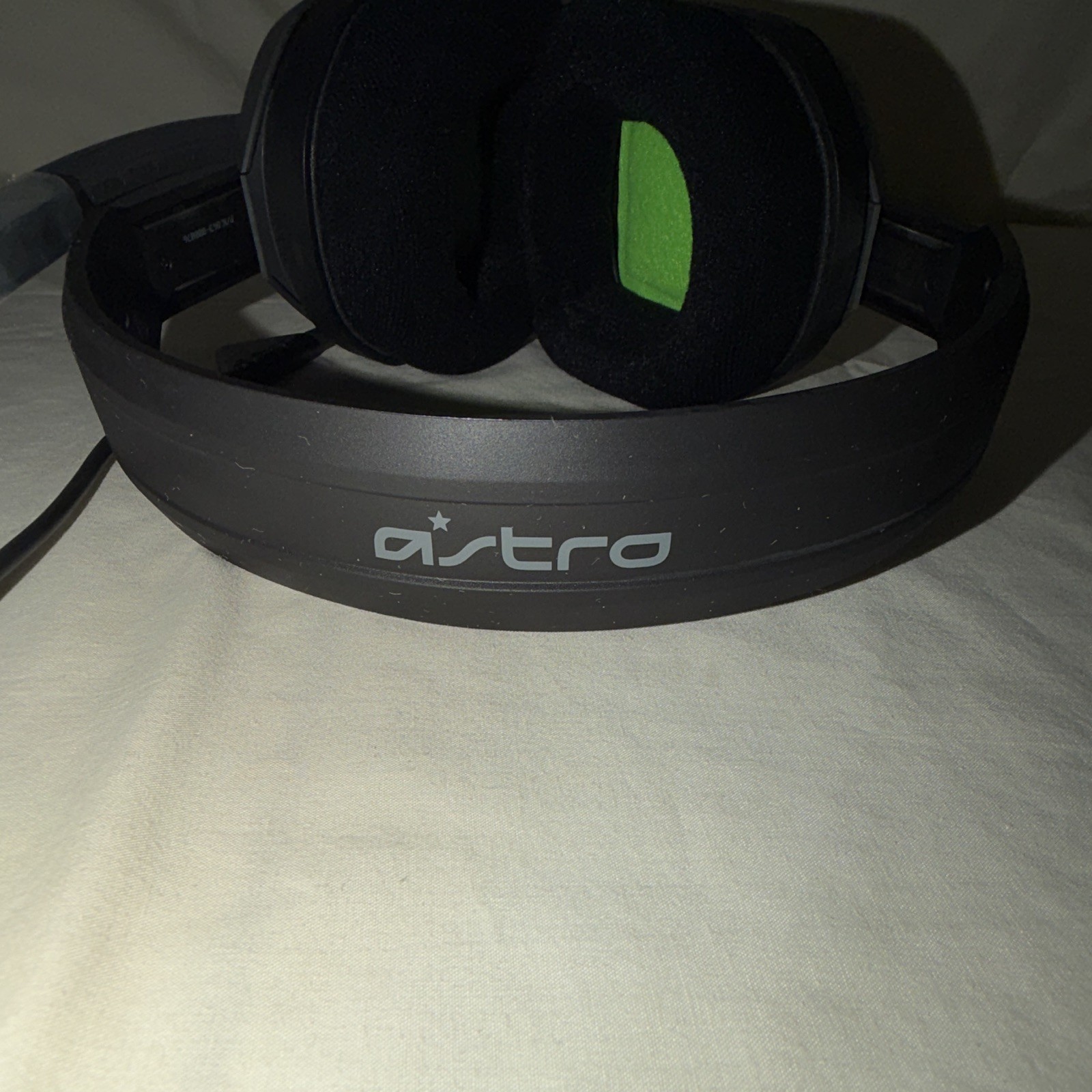 Astro A10 Wired Over-Ear Gaming Headset, 3.5mm Jack Boom Mic, Black/Green