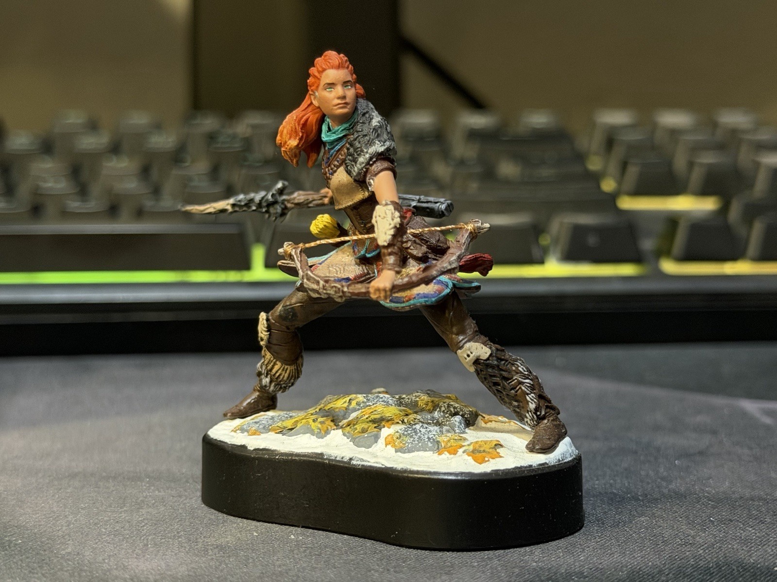 Horizon Forbidden West Regalla Edition Aloy Mini Statue Figure PlayStation