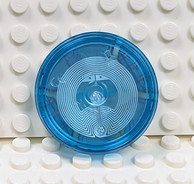 Genuine LEGO Dimensions Nya NFC Toy tag base (from LEGO Ninjajo set #71216)