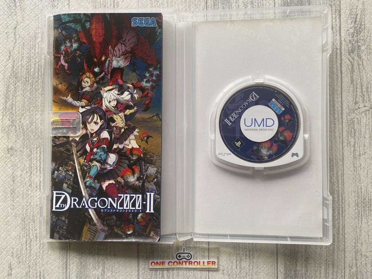 SONY PSP Phantasy Star & 7th Dragon 2020 ⅠⅡ & Valkyrie Profile & Toukiden set