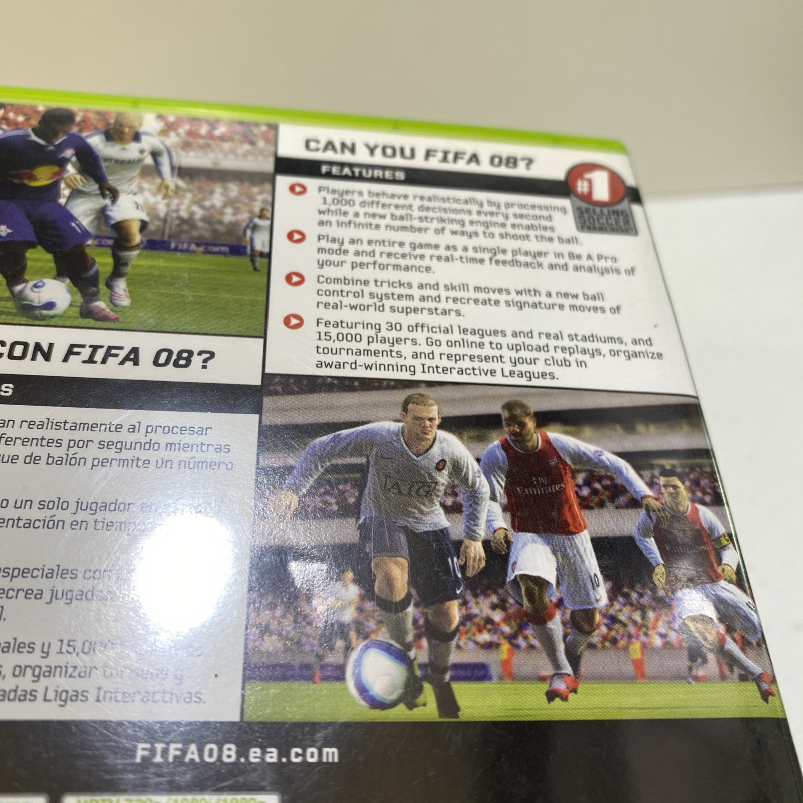 EA Sports FIFA 08 Soccer Microsoft Xbox 360 Game CIB Tested