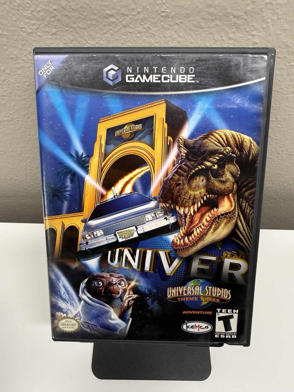 Universal Studios: Theme Park Adventure (Nintendo GameCube, 2001) Tested Clean