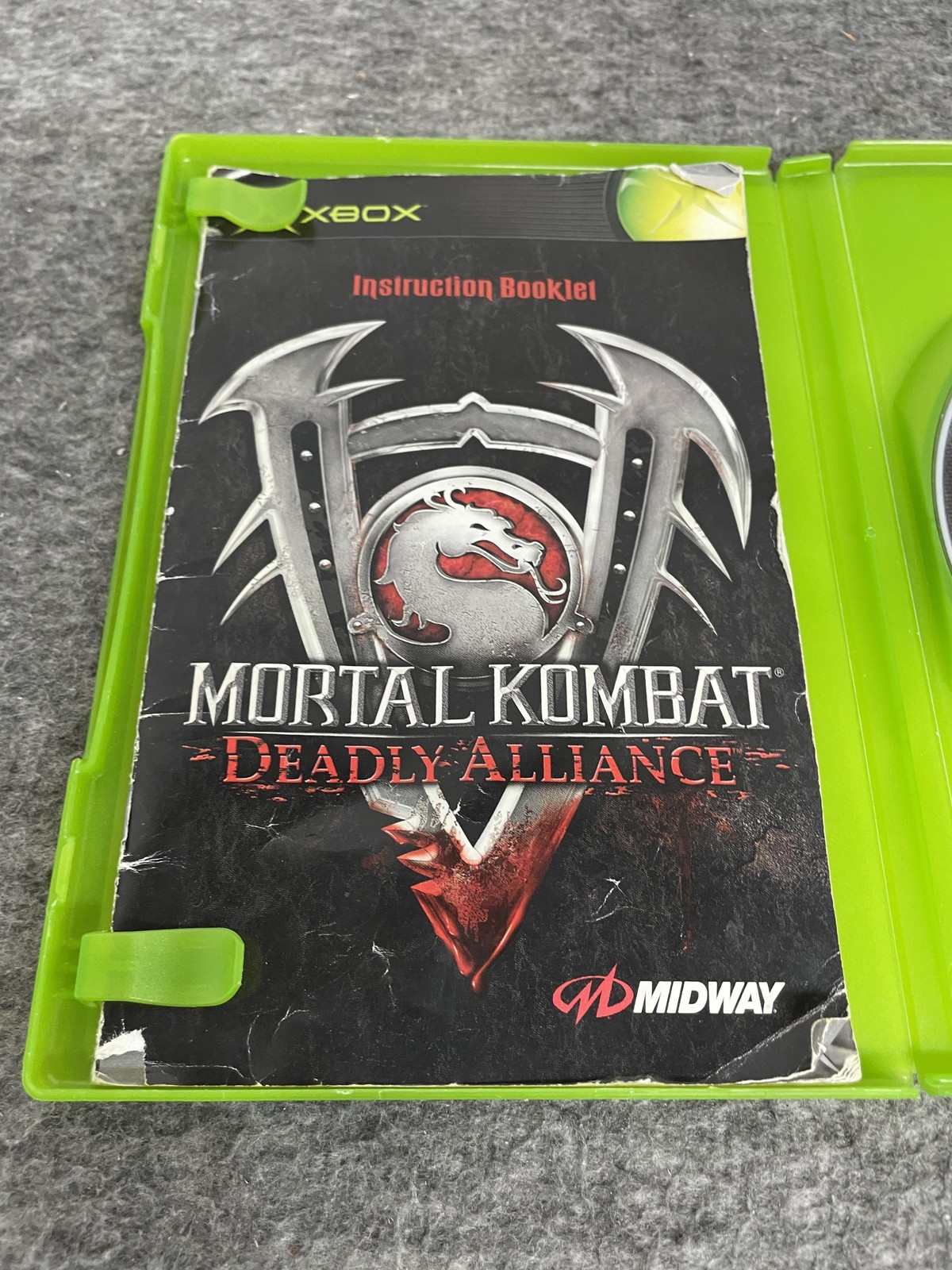 Mortal Kombat Deadly Alliance Xbox Video Game Complete Tested Manual Fighting