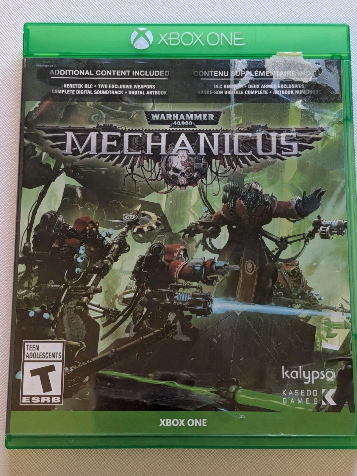 Warhammer 40K: Mechanicus (Microsoft Xbox One, 2018) Complete CIB – Tested