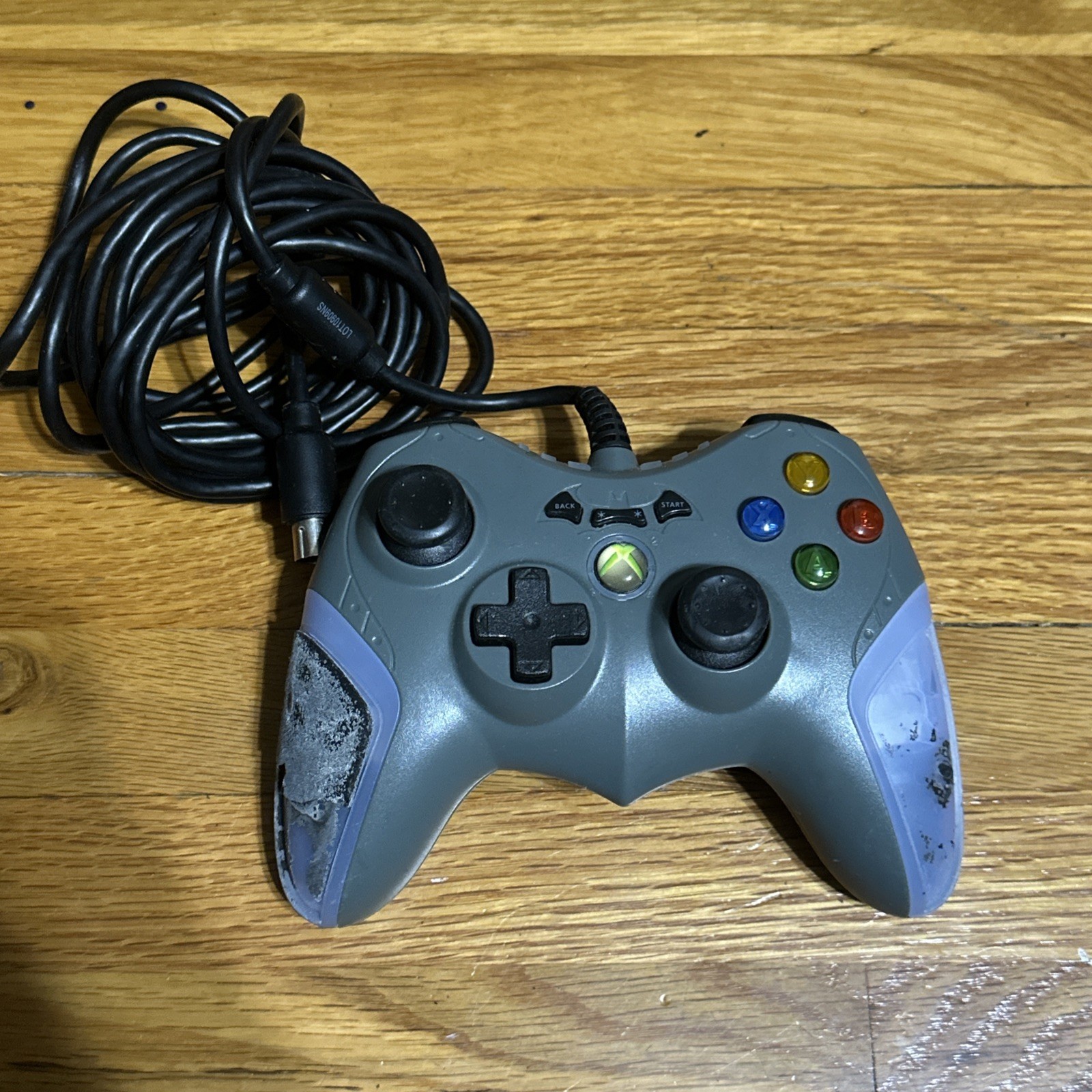 Batman Arkham City Power A Batarang Controller Xbox 360 Used Tested