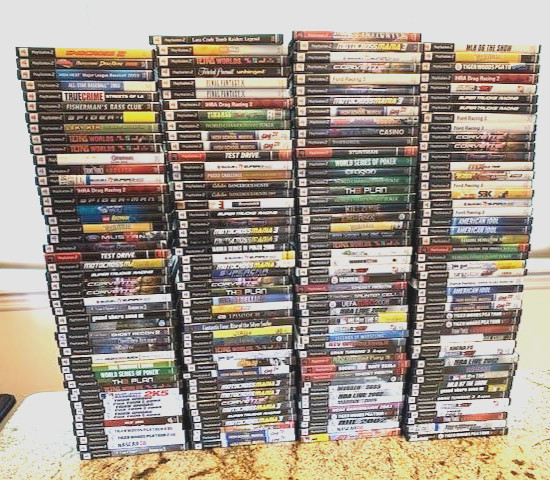 Random LOT OF 30 PS2 Sony Playstation 2 Video Games NO DUPLICATES FREE SHIPPING!
