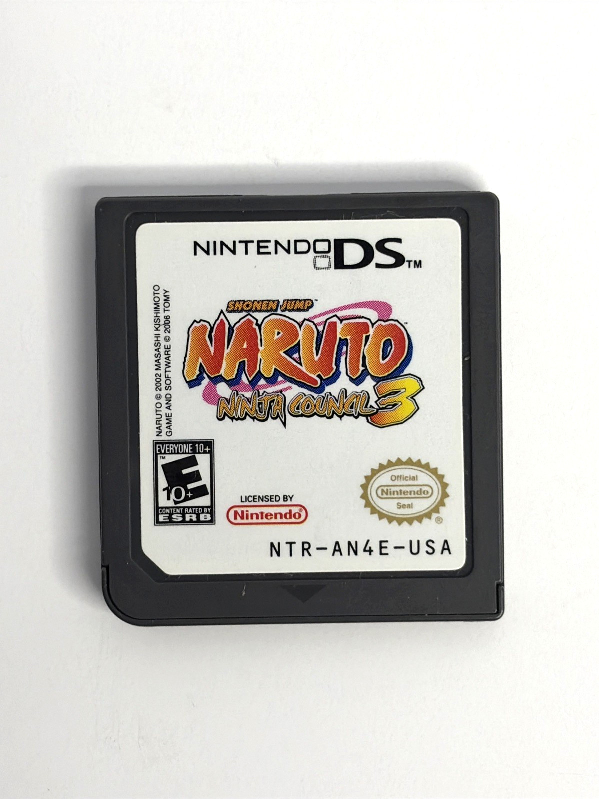 Naruto: Ninja Council 3 (Nintendo DS, 2007) TESTED & Works. Authentic