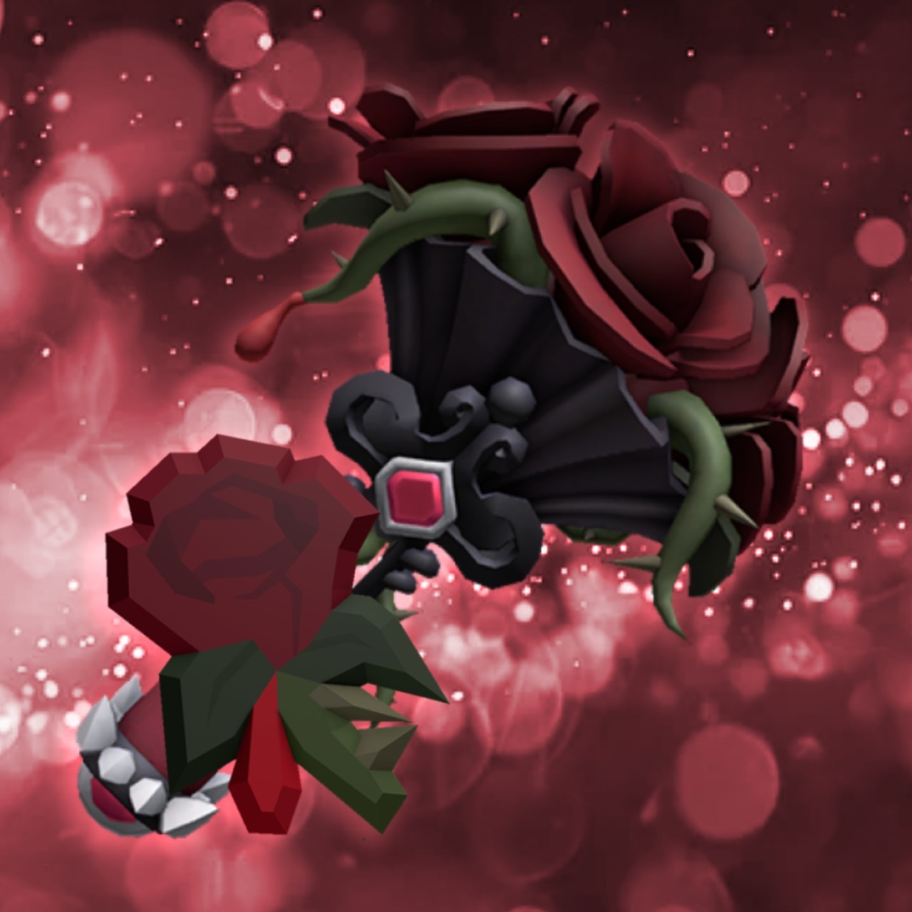 Gothic Bouquet Set Flee The Facility Roblox