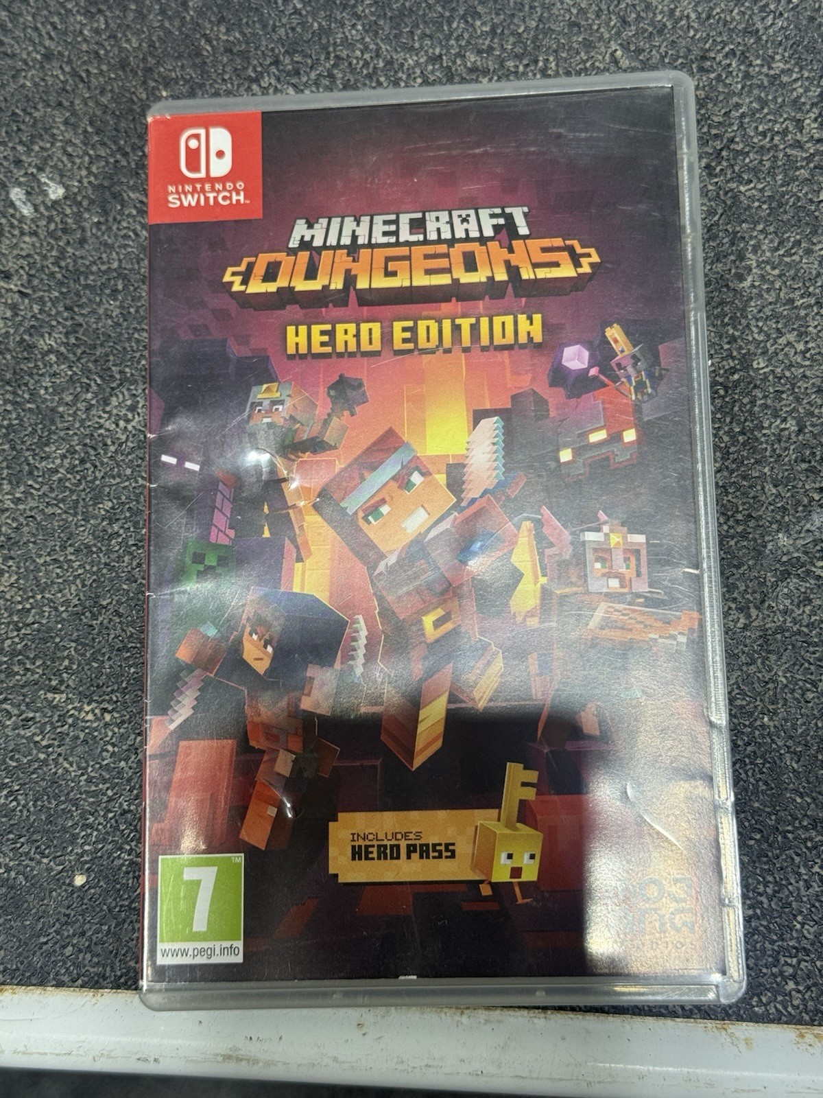 2020 Microsoft: Nintendo Switch: Minecraft Dungeons Hero Edition: Clean & Tested