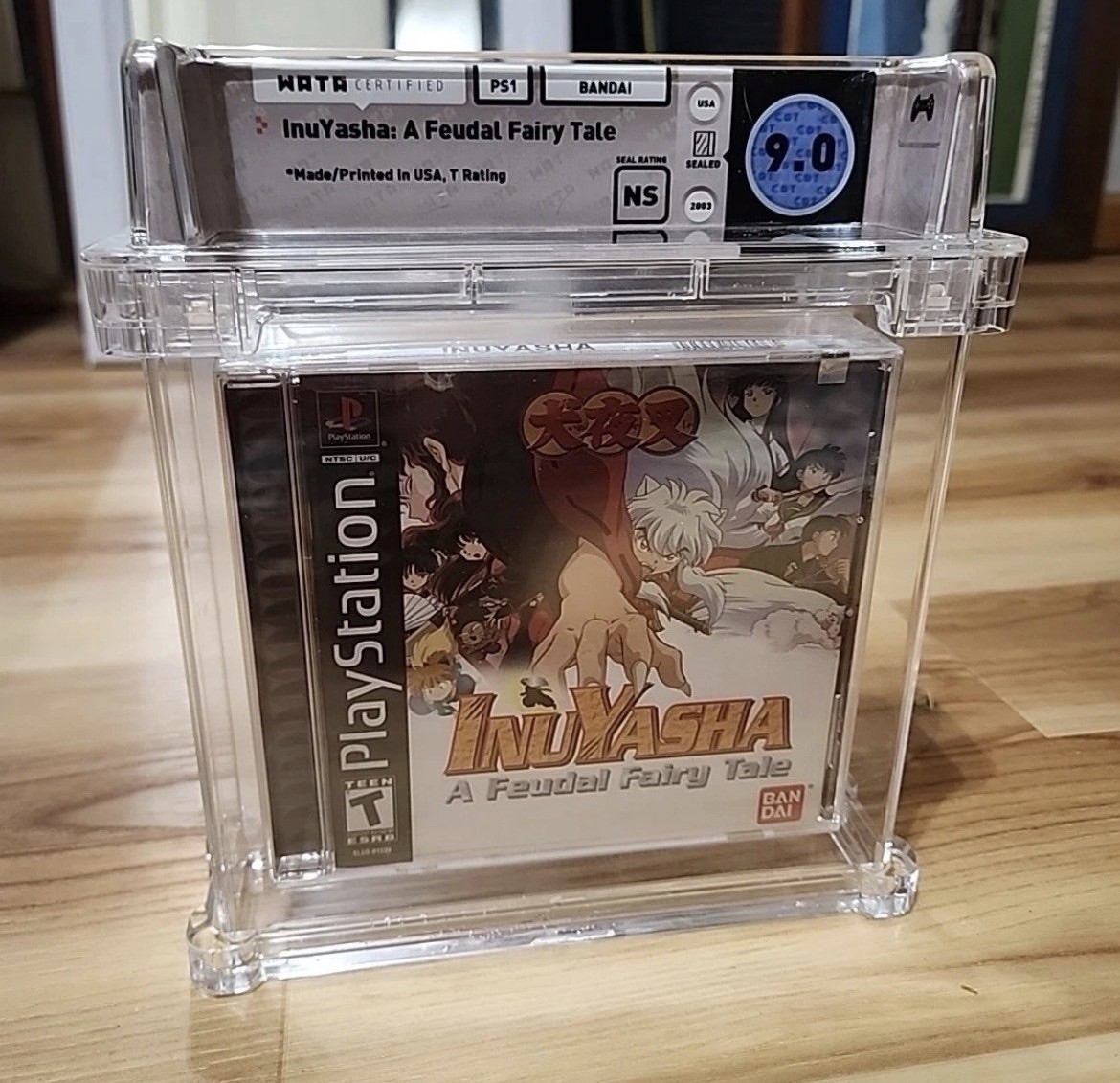 Inuyasha a Feudal Fairy Tale for PlayStation 1 9.0 WATA GRADED PS1 NS Unopened