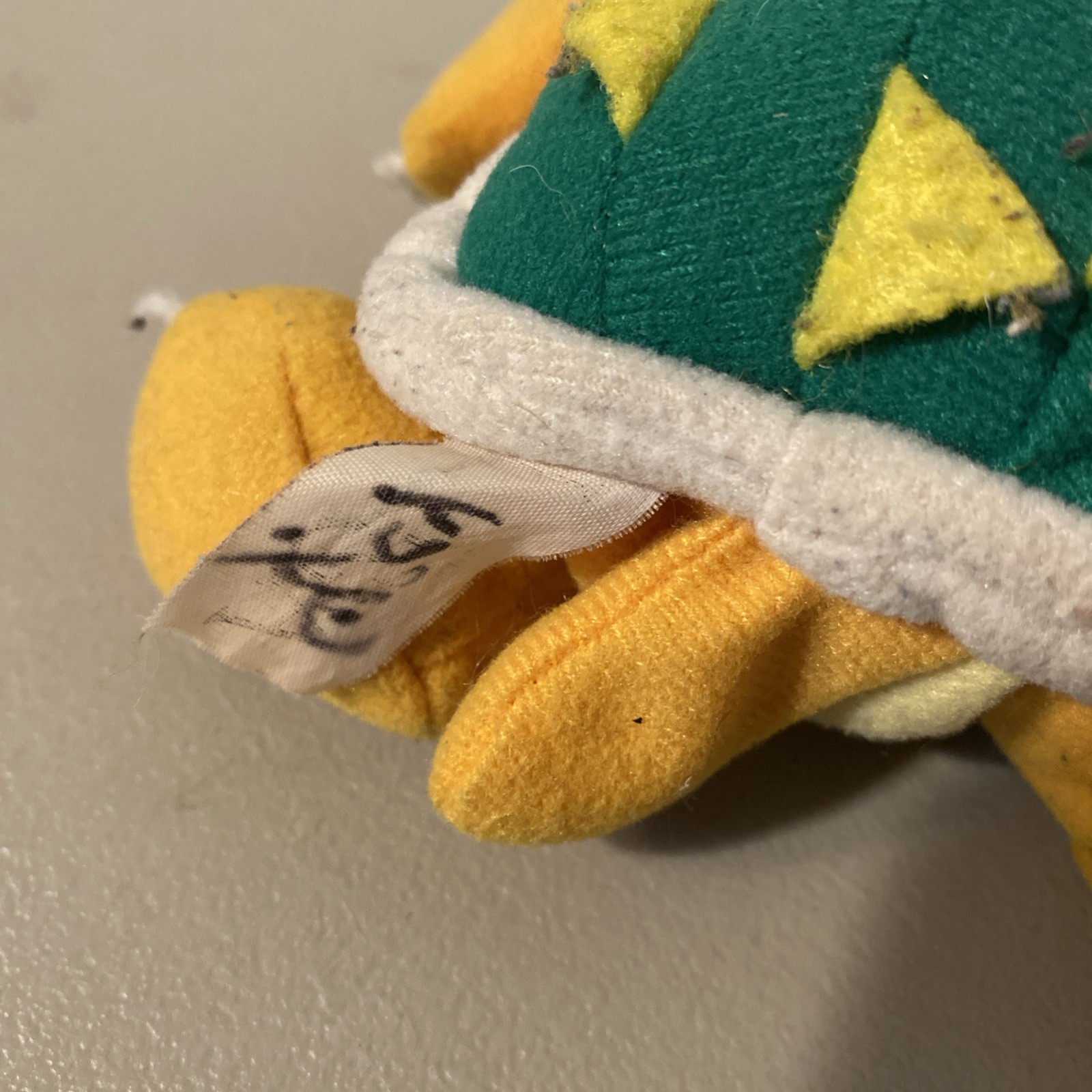 1997 VINTAGE NINTENDO 64 N64 BOWSER 6″ PLUSH BEANBAG – BD&A Missing Eyebrows