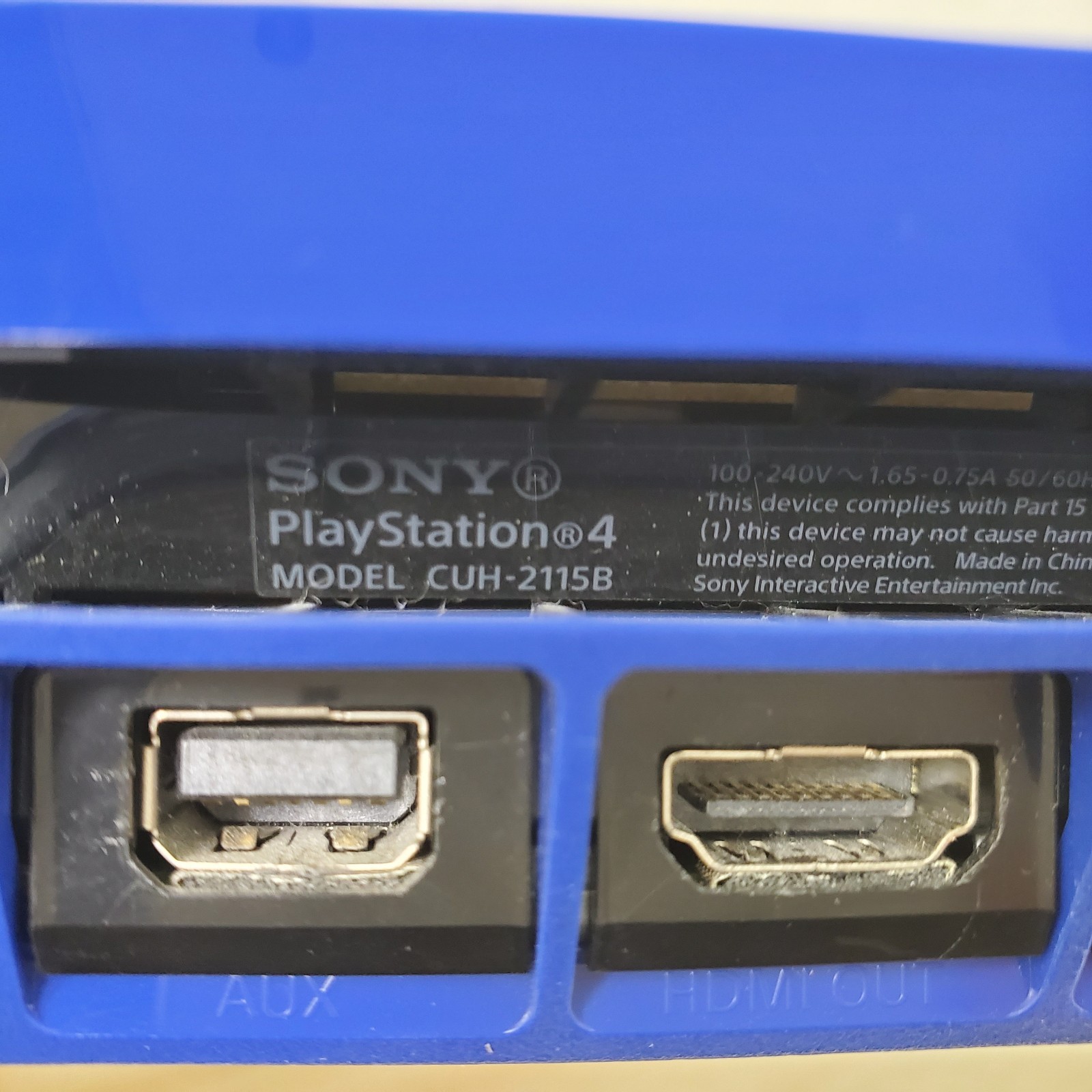Sony Playstation 4 Slim PS4 Blue Limited Edition Console 1TB CUH-2215B
