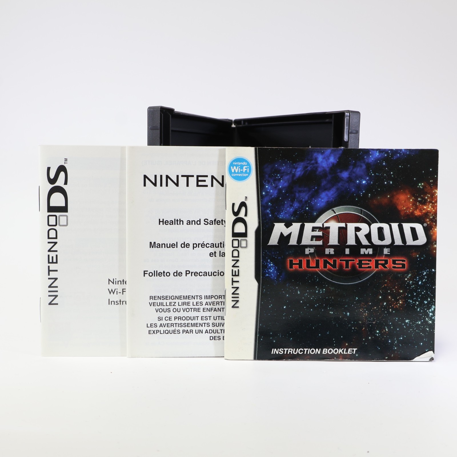 Metroid Prime: Hunters (DS) Case and manual W/inserts Only – Auth Great Cond