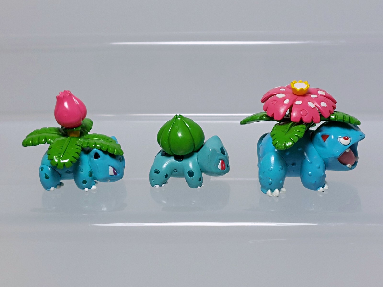 Ivysaur Bulbasaur Venusaur Pokemon FC Advance Figure Bandai T07 0.75-1.1in