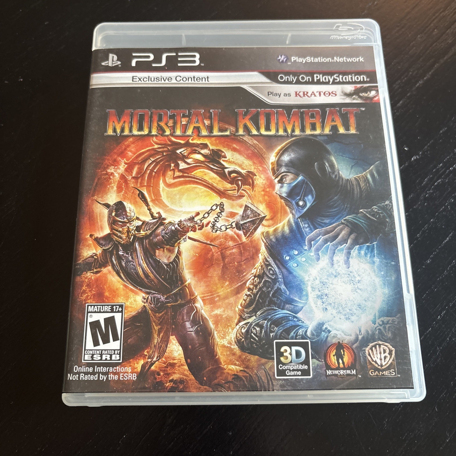 Mortal Kombat PS3 (Sony PlayStation 3, 2011) CIB Complete