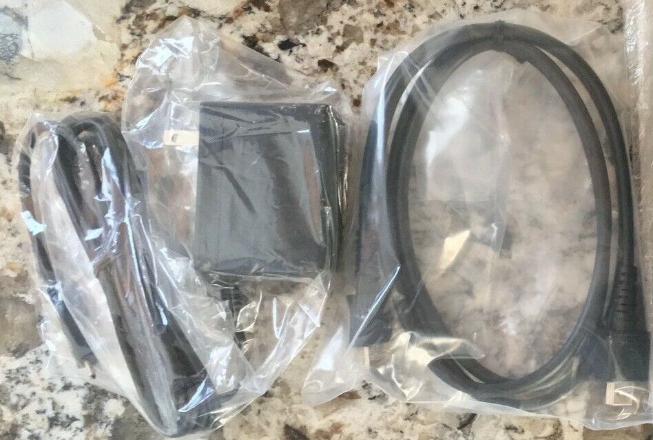 Authentic Nintendo Switch AC Power Adapter HAC-002 + HDMI Cable WUP-008 OEM NEW