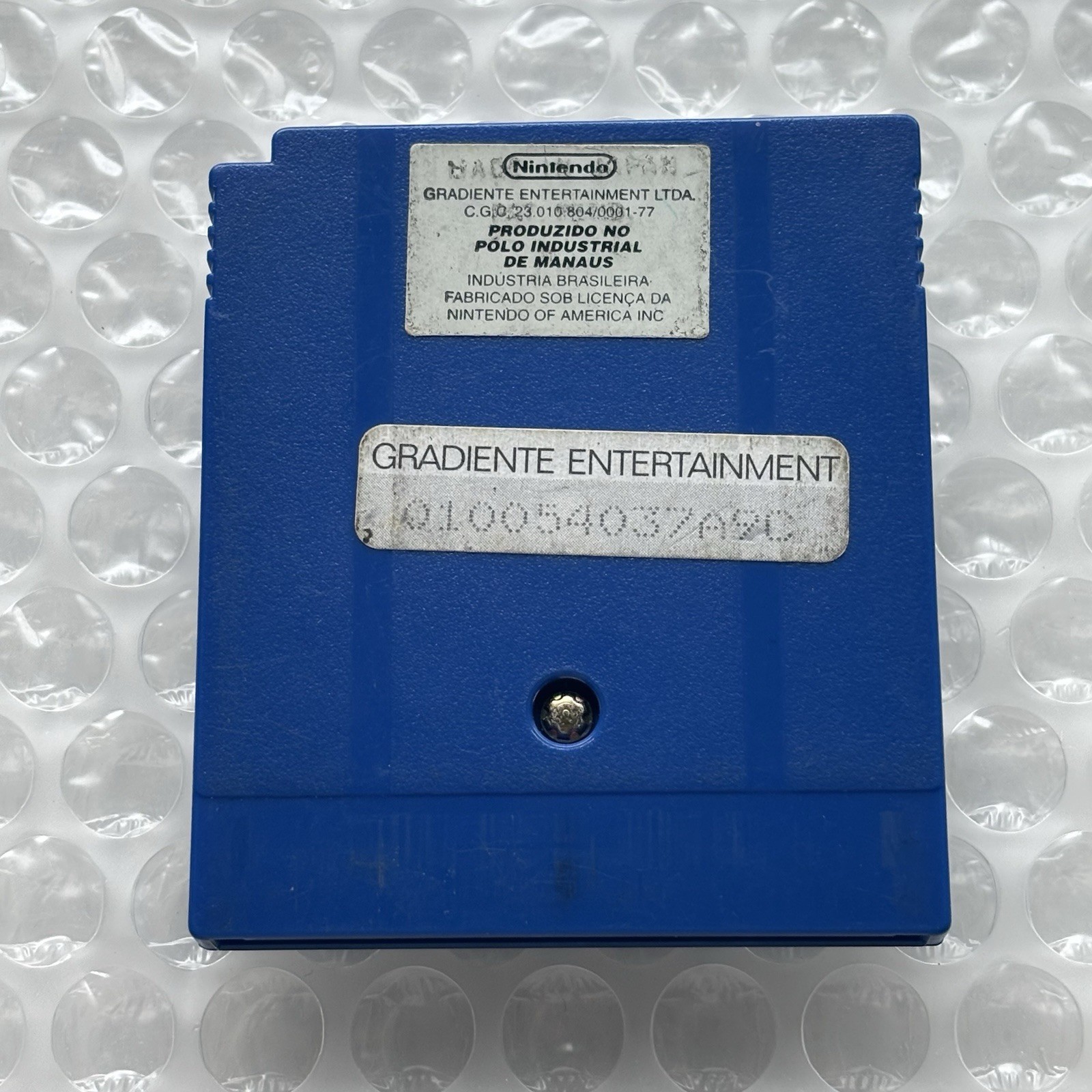 Nintendo Gameboy Pokemon Pikachu Blue Gradient Playtronic Brazil Variant Saves