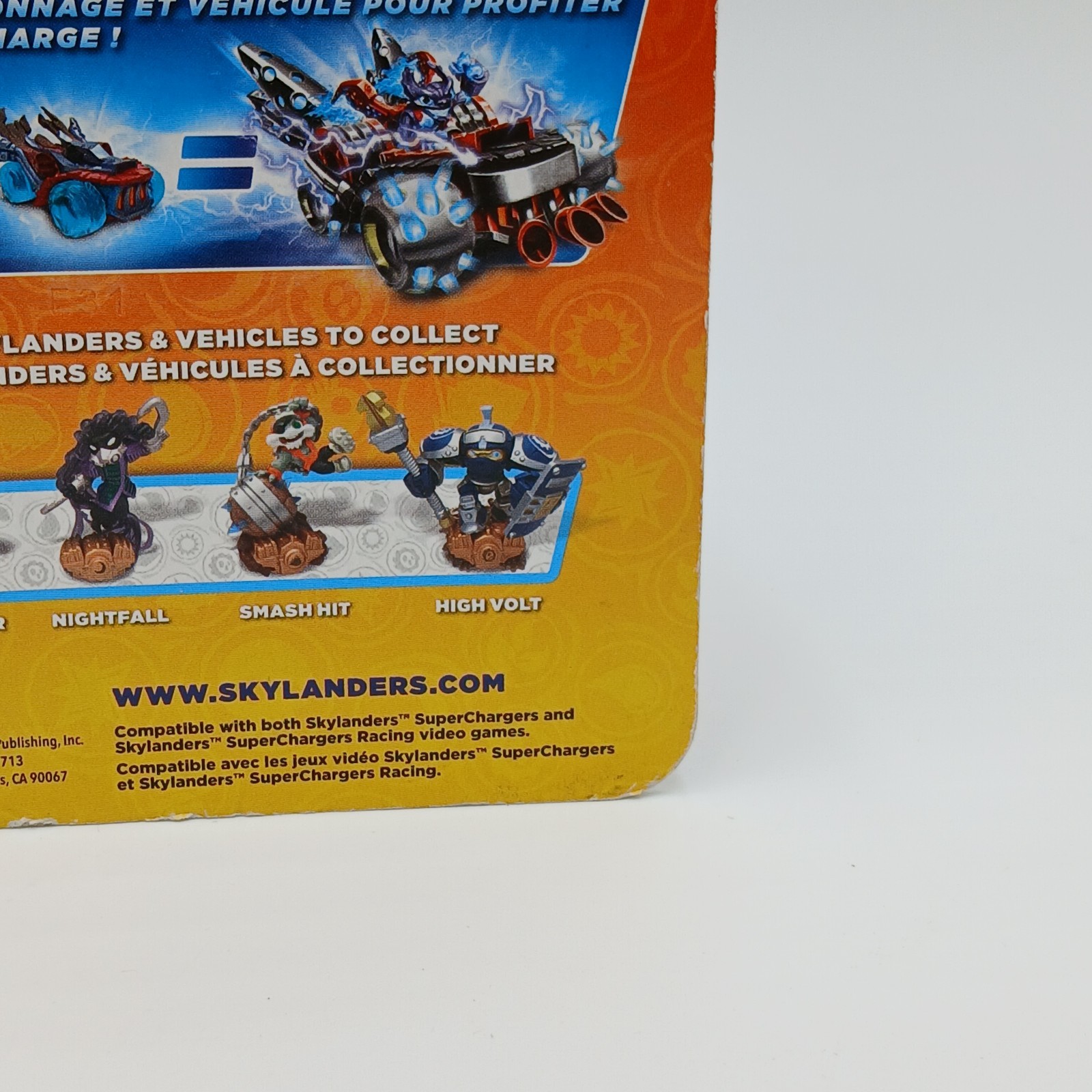 Skylanders SuperChargers Smash Hit Earth Figure Sealed NOS Heavy Shelf Damage
