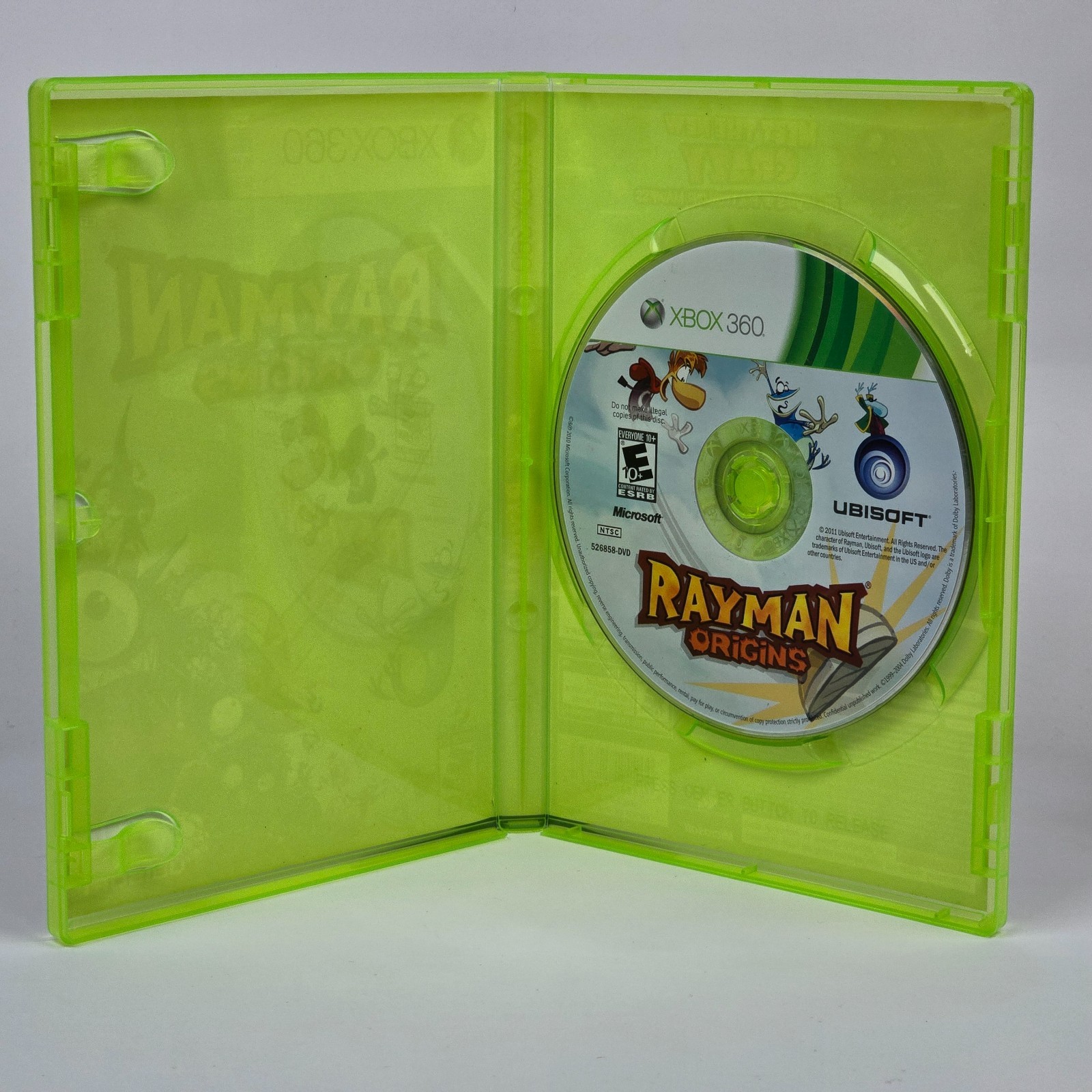 Rayman Origins (Xbox 360) Case & Disc