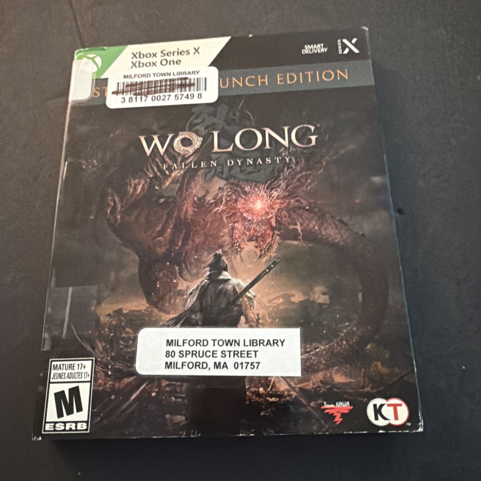 Wo Long Steelbook Launch Edition (Xbox Series / One) -tested Library 250