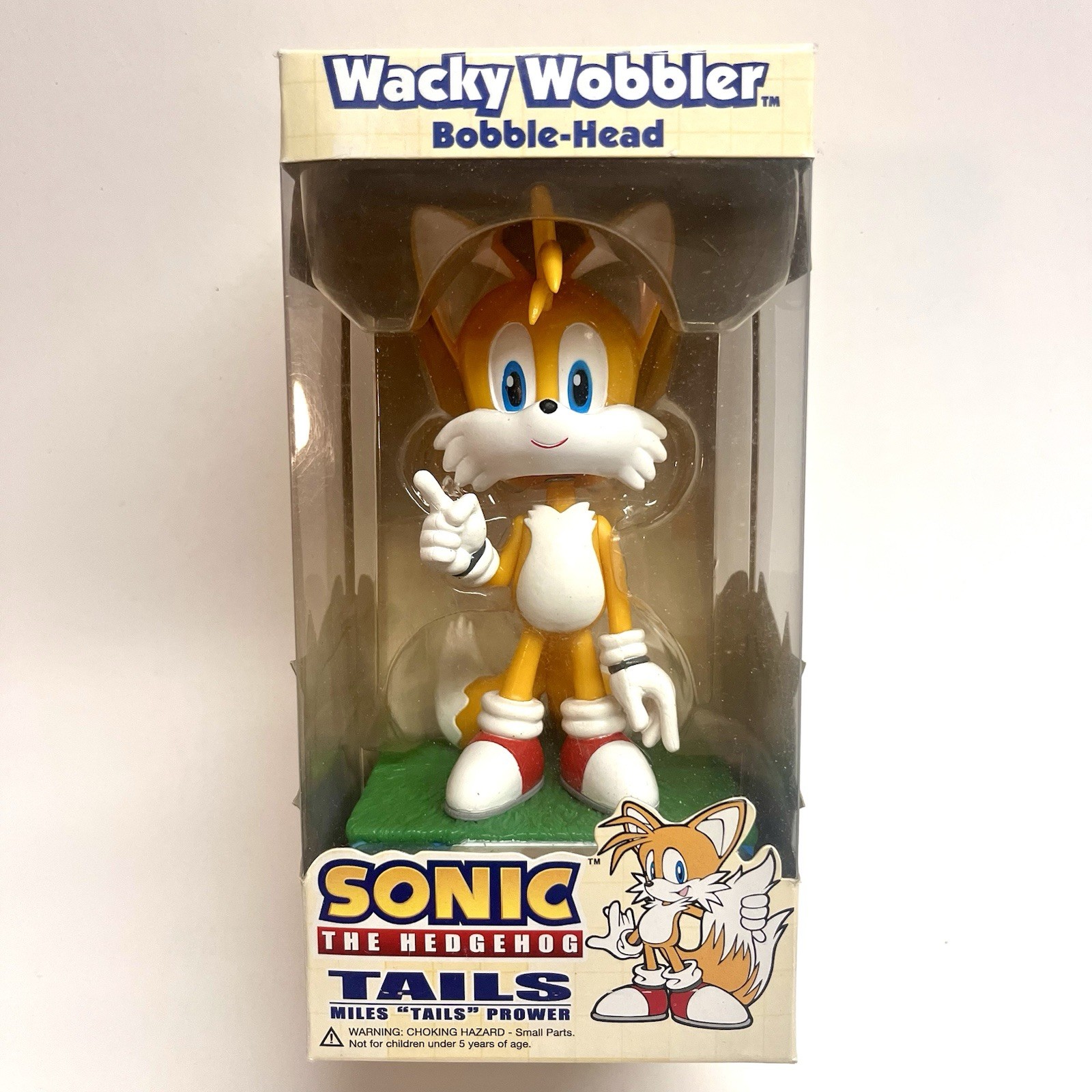 Tails – Sonic *BRAND NEW* Funko Pop Wacky Wobbler Bobble Head