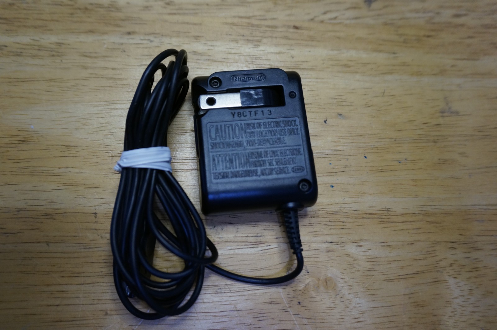 Original Nintendo NTR-002 (JPN / USA) AC Adaptor – Black For GBA/DS