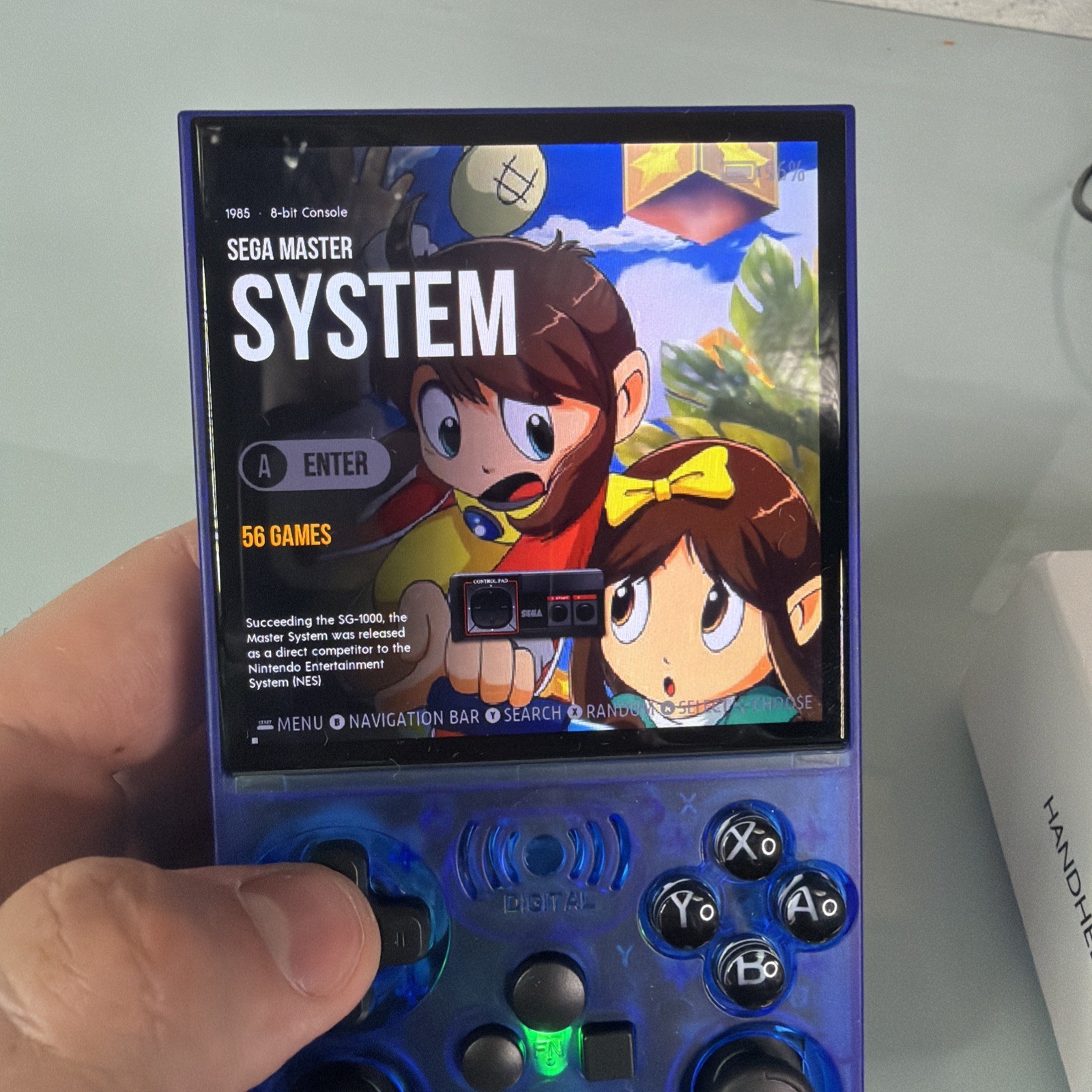 GAMINJA ANS13 Handheld Electronic Portable Pocket Video Player 64GB Gaming Conso