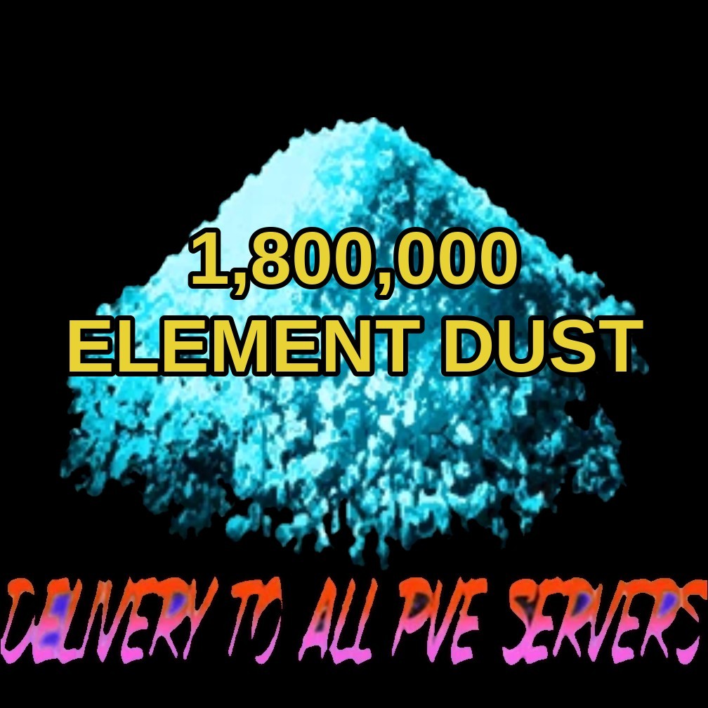 Ark Survival Ascended PVE – 1,800,000 Element Dust (Free Deliver Every Map）