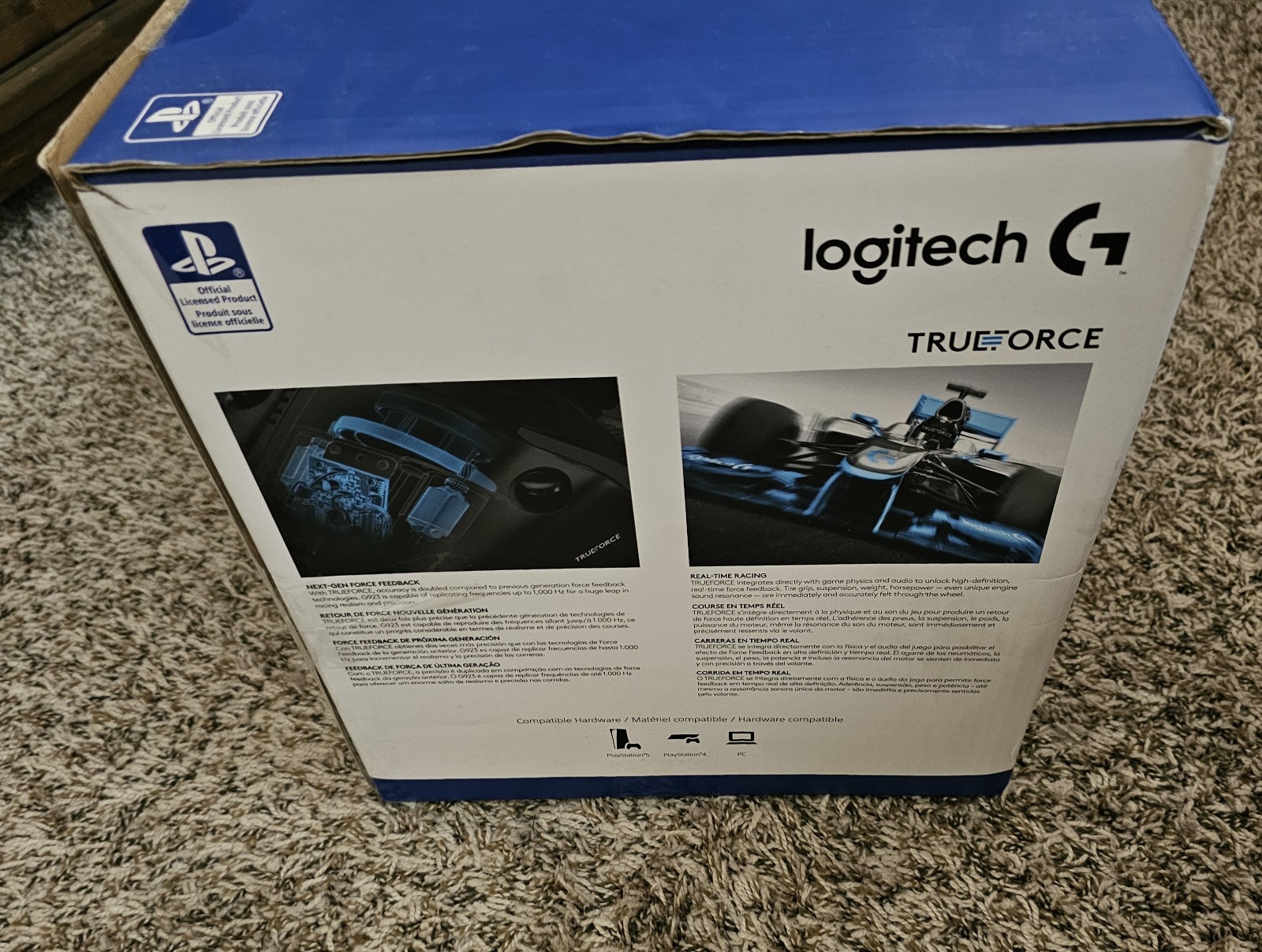 Logitech G923 Racing Wheel and Pedals BRAND NEW