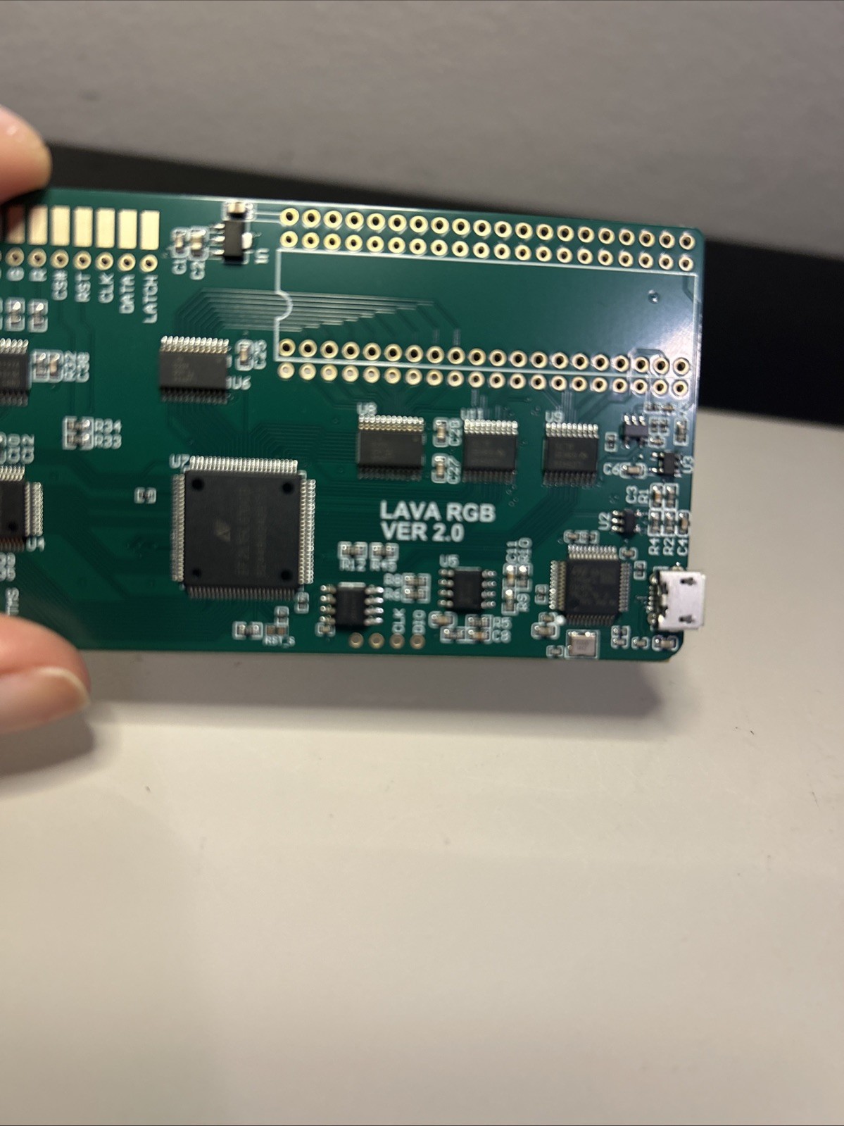 New-Lava RGB 2.0 Kit For AV Famicom Console For RGBS/ S-Video Output New Board