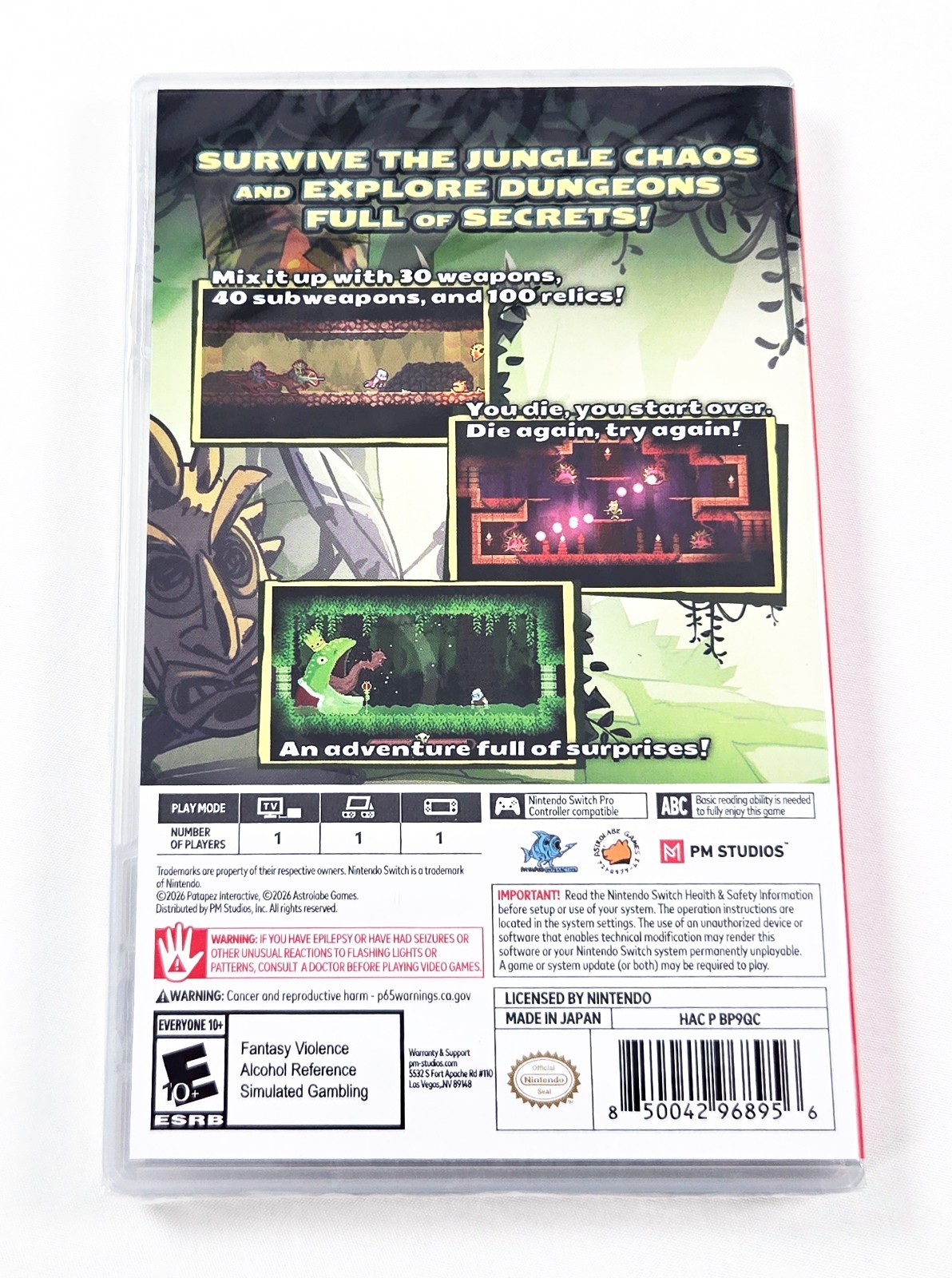 DUNJUNGLE NEW SEALED 2025 Authentic Nintendo Switch