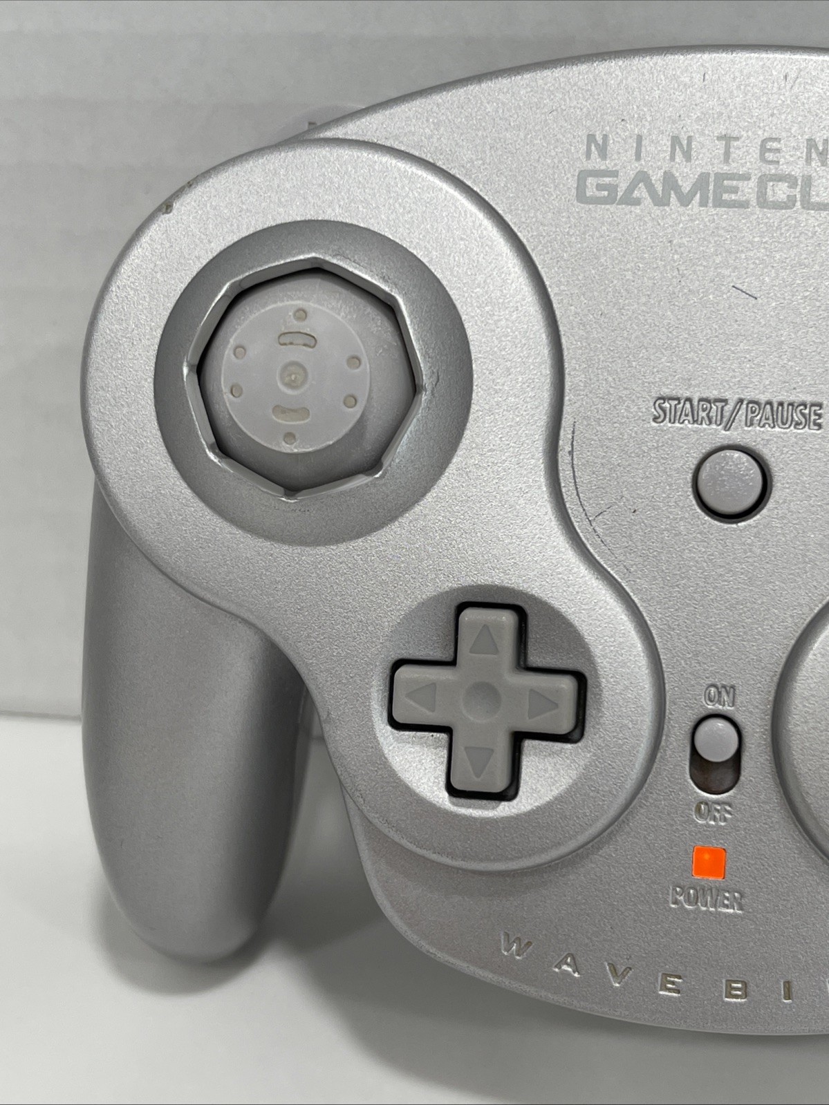 Nintendo Gamecube Wavebird Wireless Controller Platinum (No Receiver) Authentic